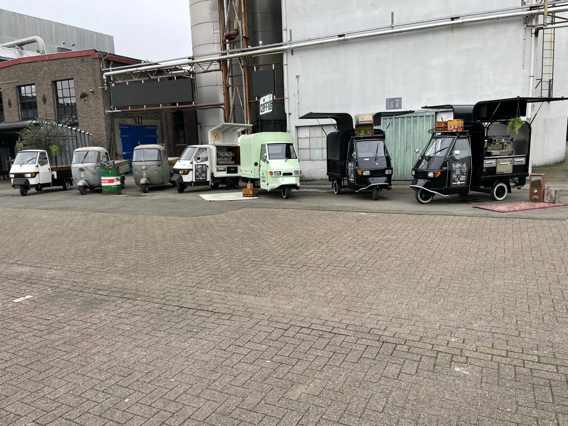 Piaggio koffietrucks