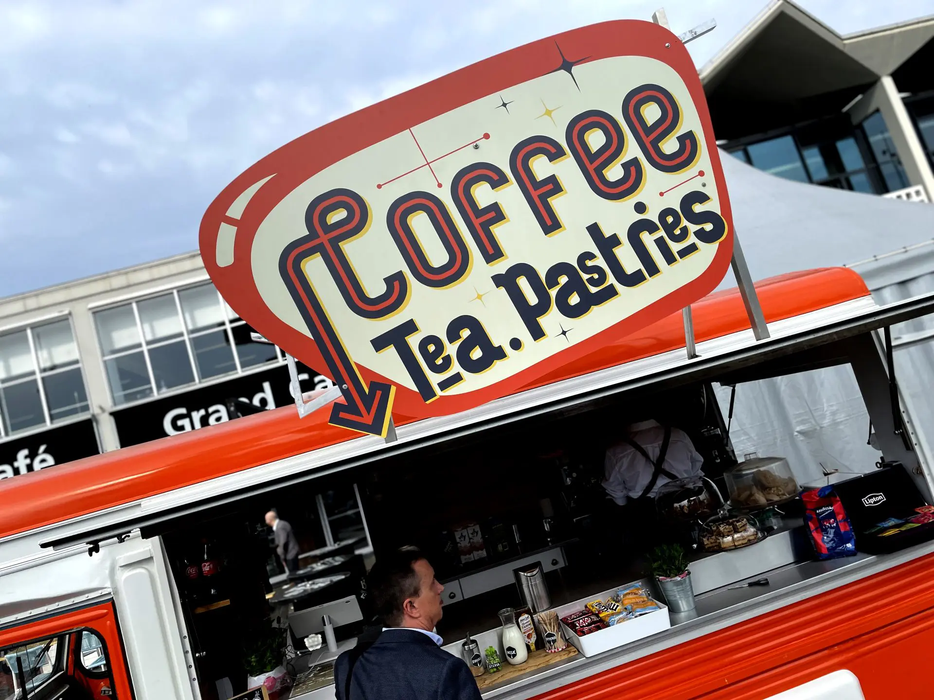 koffie truck op locatie