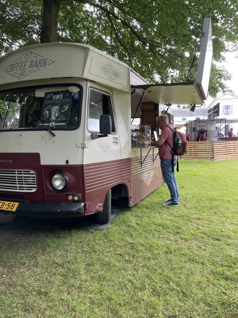 koffietruck op evenement