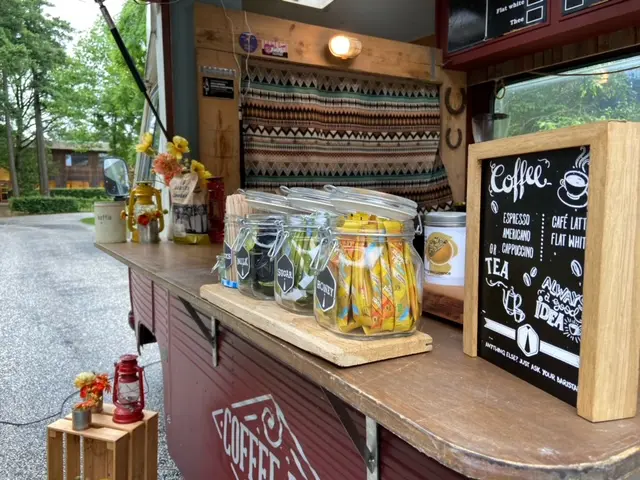 koffie truck op locatie