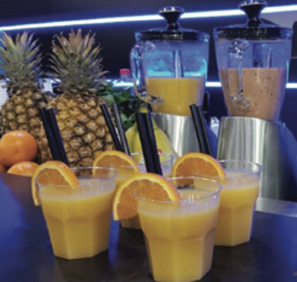 Smoothies met ananas