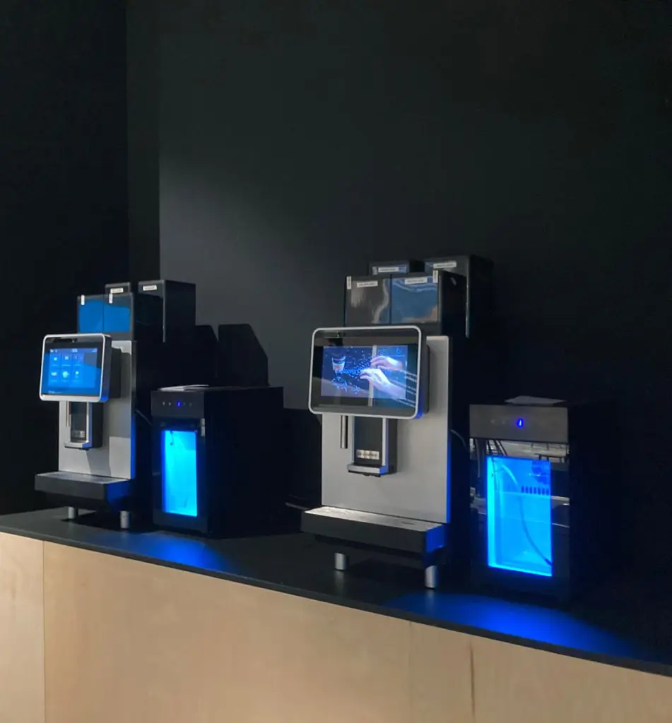 Twee koffiemachines